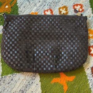 Clare V. Woven Moyan Messenger Bag